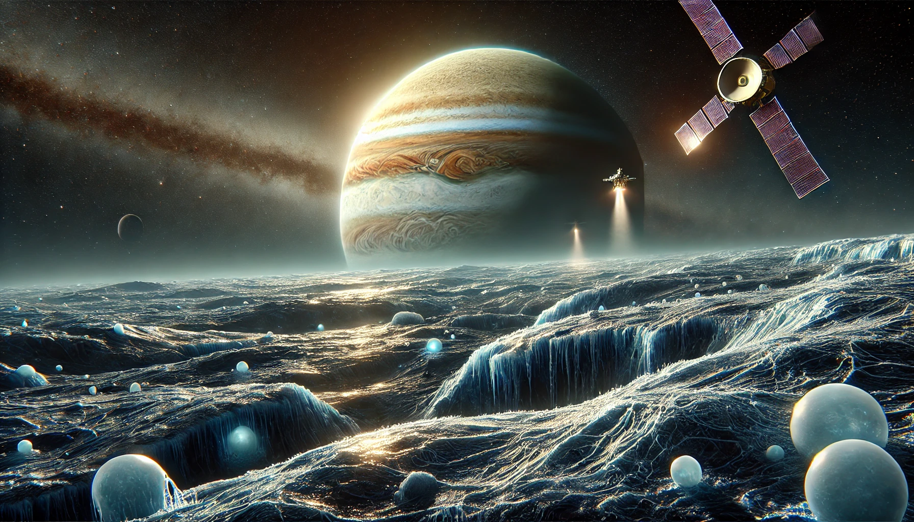 اكتشاف ناسا لأدلة على وجود حياة على أوروبا: قمر جوبيتر